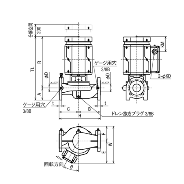HITACHI-IES日立電動(dòng)泵JDS 50X40M-50.4