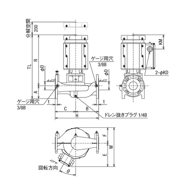 HITACHI-IES日立電動(dòng)泵JDS 50X40M-50.4