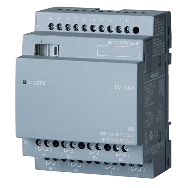 德國SIEMENS西門子PLC可編程控制器LOGO! DM16 24R