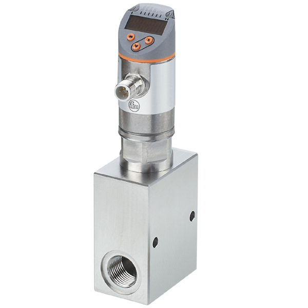 德國IFM易福門帶止回閥及顯示屏的流量計SBN34IQ0FRKG