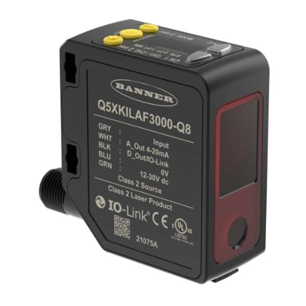 BANNER邦納美國Q5X 系列光電傳感器Q5XKLAF5000-Q8